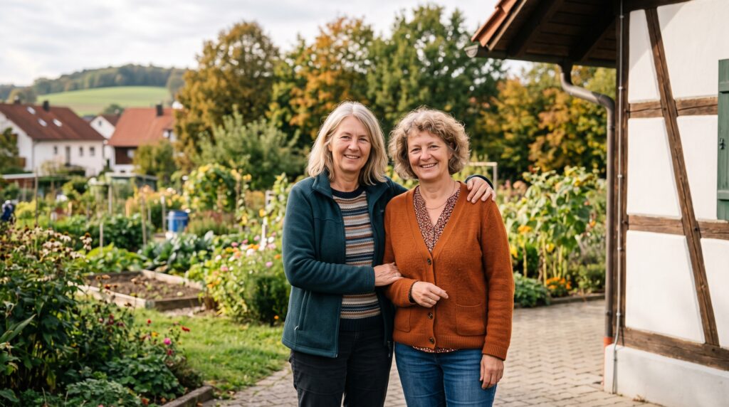 Silvia und Christina Keiler verwandt